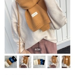 コピン、マフラーの画像