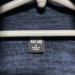 ユニクロ　フリース　Sサイズの画像