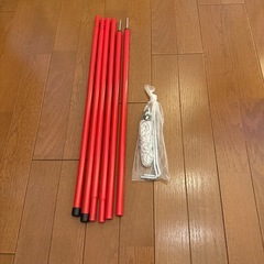 SOOMLOOMタープ＋DODポールセット｜すぐ使える一式｜美品 の画像