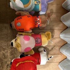 パウパトロールぬいぐるみの画像