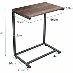 【美品】サイドテーブル【木目調】の画像