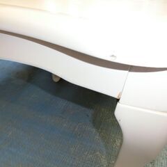 リビング こたつ 家具調こたつ ローテーブル  折れ脚 姫系 ルシファー 幅120cmの画像