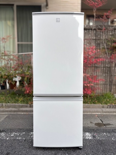 配送?【2019年製】美品 シャープノンフロン冷凍冷蔵庫 SJ-17E6-KW