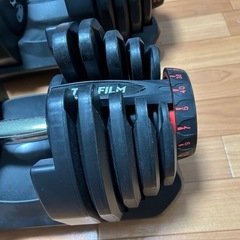 可変式ダンベル40kg×２個、可変式トレーニングベンチ
の画像