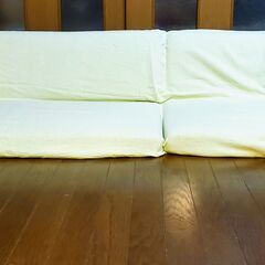 ローソファ 2人がけ プラス 左肘１人掛け コンパクトローソファ 座椅子 セットの画像