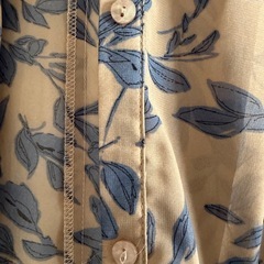 KBF シースルーガウン風カーディガンの画像