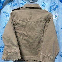 COMME CA ISM｜カーキ色ジャケット／90サイズの画像