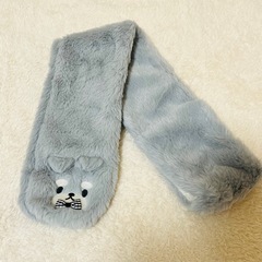 【新品】子供用マフラー ふわふわ 女の子 マフラー アニマル 冬 防寒の画像