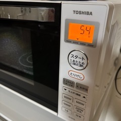 電子レンジ　TOSHIBA 東芝の画像