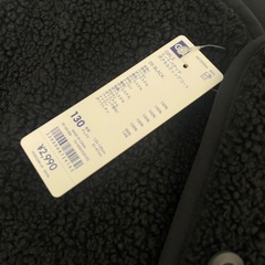 GU キッズ ボアキルティングコートの画像