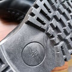 新品 24.5cm レディース ブーツ ブラック 厚底 シューズ サイドゴア 識別番号:【B210-S】の画像