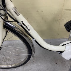 228　丁寧に整備済　新基準パナソニック電動アシスト自転車26インチ　中古自転車の画像