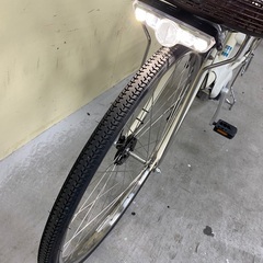228　丁寧に整備済　新基準パナソニック電動アシスト自転車26インチ　中古自転車の画像