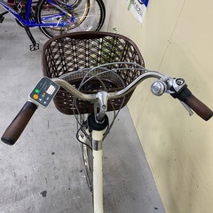 228　丁寧に整備済　新基準パナソニック電動アシスト自転車26インチ　中古自転車の画像