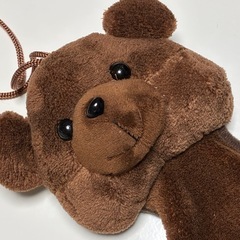 🐻🐒　タオルの画像