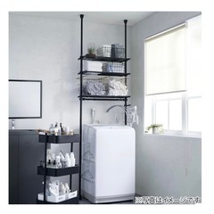 【お譲り先決まりました】
ニトリ　つっぱりラックの画像