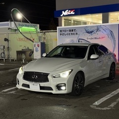 日産 スカイライン 3.5HV 4WD 車検長期 BOSEスピーカー付の画像