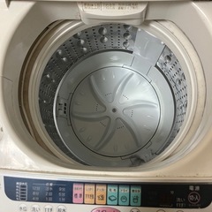洗濯機TOSHIBAの画像