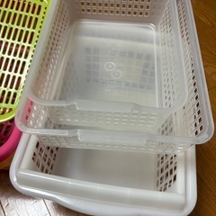 脱衣カゴ　収納ケース　かご　全10個の画像