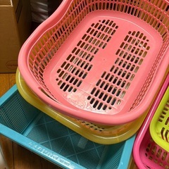 脱衣カゴ　収納ケース　かご　全10個の画像