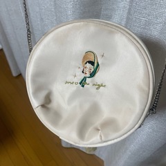 【高槻市内お届け可】丸型ミニリュック／使用感ありの画像