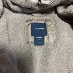 3歳〜4歳　ダウンコート　Baby GAP ロングの画像