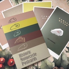 ヤマハ発動機　70周年　オリジナルポストカードセットの画像