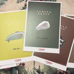 ヤマハ発動機　70周年　オリジナルポストカードセットの画像