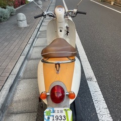 原付バイク　50cc クレアスクーピー　足立の画像
