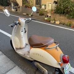 原付バイク　50cc クレアスクーピー　足立の画像