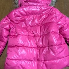 ダウン100サイズ　ダウンジャケット　フード取り外し可能　ジェニィの画像