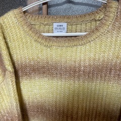 ほぼ未使用カラーニットの画像