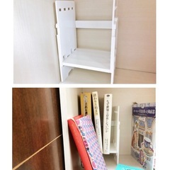　ダイソー　お助け本棚の画像