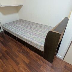 シングルベッド、マットレス①の画像