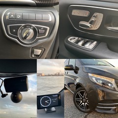 メルセデスベンツ　Vクラス　220D レーダーセー フティパッケージ360°パノラミックビューモニター車検令和8年6月までアダプティブクルーズコントロールブラインドスポットアシスト（BSA）の画像