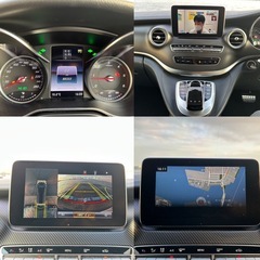 メルセデスベンツ　Vクラス　220D レーダーセー フティパッケージ360°パノラミックビューモニター車検令和8年6月までアダプティブクルーズコントロールブラインドスポットアシスト（BSA）の画像