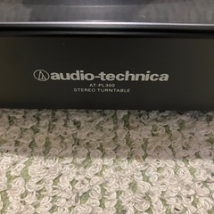【美品】audio-technica レコードプレーヤー　AT-PL300 BKの画像