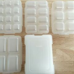 リッチェル わけわけフリージングブロックトレー　13セットの画像