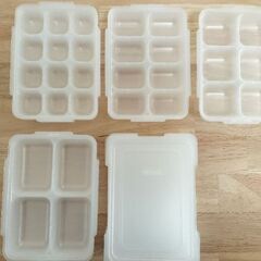 リッチェル わけわけフリージングブロックトレー　13セットの画像