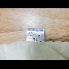 【美品】クマ耳ジャンプスーツ　 70〜80cm 　アイボリーの画像