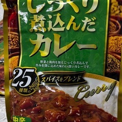 レトルトカレー辛口4パック中辛5パックの画像