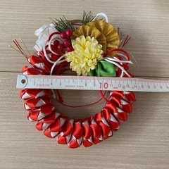 リース　お正月飾り　しめ縄　ハワイアンリボンレイの画像