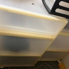 プラスチック　収納ケースの画像