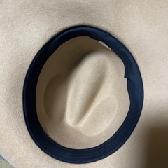 ウールハット ライトブラウンの画像