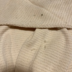 ビジュー付きラメ入りニットの画像