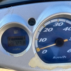 JOG  ZR 2001年式 2ストSA16J実働  鍵あり！ 廃車証明書有り！の画像