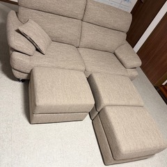 お！値段以上ニトリ♪ 3人掛けソファの画像