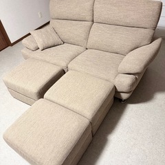 お！値段以上ニトリ♪ 3人掛けソファの画像