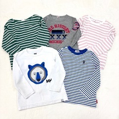 【1着100円以下！】120cm 男の子 まとめ売り セット 大量 秋冬 長袖 トップス アウター パンツ 洋服 保育園 小学校の画像