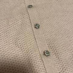 ビジュー付きアンゴラ混ニットの画像